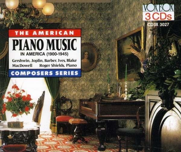 Various - Piano Music In America, 1900-1945 in der Gruppe CD / Bestseller bei Bengans Skivbutik AB (3994458)
