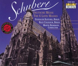 Schubert Franz - German & Latin Masses in der Gruppe CD bei Bengans Skivbutik AB (3994465)