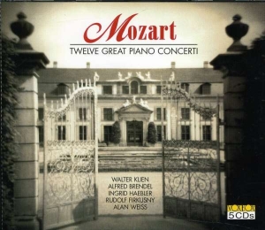 Mozart Wolfgang Amadeus - Twelve Great Piano Concerti, No. 17 in der Gruppe Externt_Lager / Naxoslager bei Bengans Skivbutik AB (3994472)