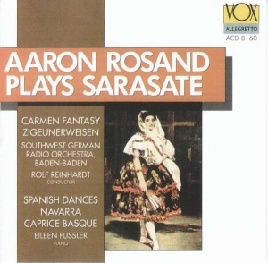 Sarasate Pablo De - Plays Sarasate in der Gruppe Externt_Lager / Naxoslager bei Bengans Skivbutik AB (3994477)