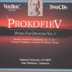 Prokofiev Sergei - Works For Orchestra, Vol. 1 in der Gruppe Externt_Lager / Naxoslager bei Bengans Skivbutik AB (3994490)