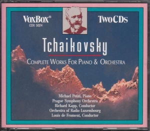 Tchaikovsky Pyotr - Complete Works For Piano & Orchestr in der Gruppe CD bei Bengans Skivbutik AB (3994502)