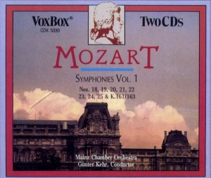 Mozart Wolfgang Amadeus - Symphonies Vol. 1 in der Gruppe CD bei Bengans Skivbutik AB (3994504)