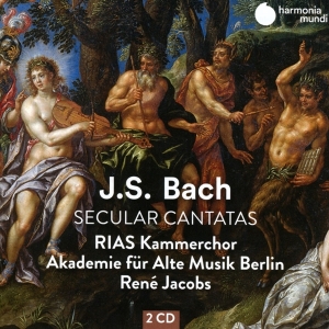 Rias Kammerchor - Bach: Secular Cantatas in der Gruppe CD / Klassiskt,Övrigt bei Bengans Skivbutik AB (3995056)