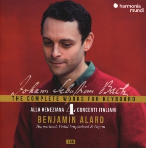 Benjamin Alard - Bach: The Complete Works For Keyboard 4: Alla Veneziana in der Gruppe CD / Klassiskt,Övrigt bei Bengans Skivbutik AB (3995059)