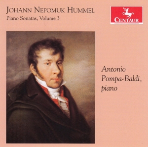 Antonio Pompa-Baldi - Hummel: Piano Sonatas Vol. 3 in der Gruppe CD bei Bengans Skivbutik AB (3995062)