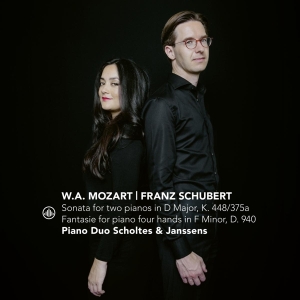 Piano Duo Scholtes & Janssens - Sonata For Two Pianos In D Major, K. 448/375A | Fa in der Gruppe CD bei Bengans Skivbutik AB (3995114)