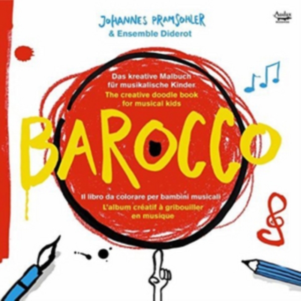Pramsohler Johannes - Barocco - Creative Doodle Book For Music in der Gruppe CD / Klassiskt bei Bengans Skivbutik AB (3995309)