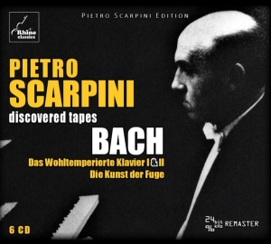 Pietro Scarpini - Scarpini Plays Bach in der Gruppe CD / Klassiskt,Övrigt bei Bengans Skivbutik AB (3995325)