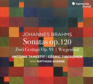 Antoine Tamestit - Brahms: Viola Sonatas Op.120/Zwei Gesange Op.91 in der Gruppe CD / Klassiskt,Övrigt bei Bengans Skivbutik AB (3995338)