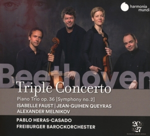 Faust - Beethoven Triple Concerto Op. 56 in der Gruppe CD / Klassiskt,Övrigt bei Bengans Skivbutik AB (3995339)