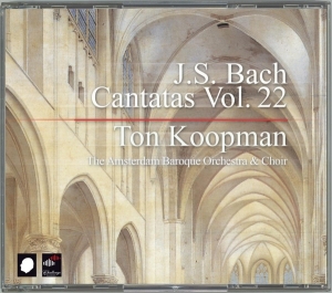 Amsterdam Baroque Orchestra & Ton Koopman - J.S. Bach: Cantatas Vol. 22 in der Gruppe CD / Klassiskt,Övrigt bei Bengans Skivbutik AB (3995417)