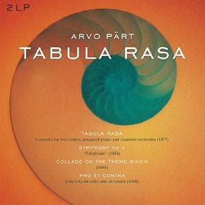 A. Part - Tabula Rasa/Symphony 1/Collage On A Theme B-A-C-H/Pro Et Contra in der Gruppe VINYL / Klassiskt,Övrigt bei Bengans Skivbutik AB (3995485)