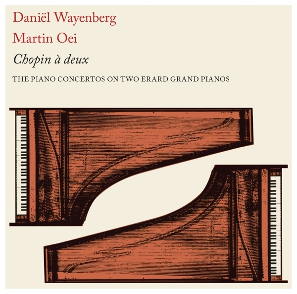 Wayenberg/Oei - Chopin A Deux in der Gruppe CD / Klassiskt bei Bengans Skivbutik AB (3995652)