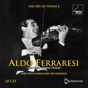 Aldo Ferraresi - Art Of Violin 1 in der Gruppe CD bei Bengans Skivbutik AB (3995665)