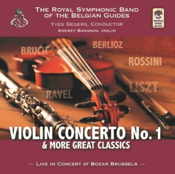 Royal Symphonic Band Of The Belgia - Violin Concerto No.1 in der Gruppe CD / Övrigt bei Bengans Skivbutik AB (3995737)