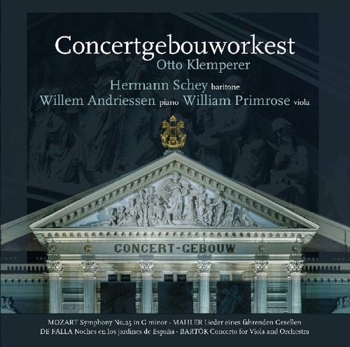 Mozart/ Mahler/ Falla/ Bartok - Symp. 25/Viola Concerto in der Gruppe CD / Övrigt bei Bengans Skivbutik AB (3995747)