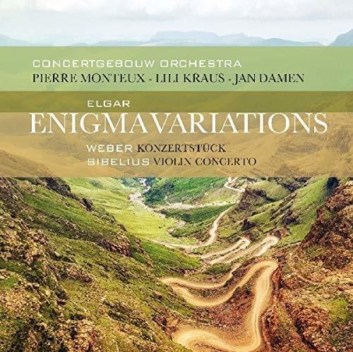 Elgar/ Weber/ Sibelius - Enigma Variations/Violin in der Gruppe CD / Bestseller bei Bengans Skivbutik AB (3995850)