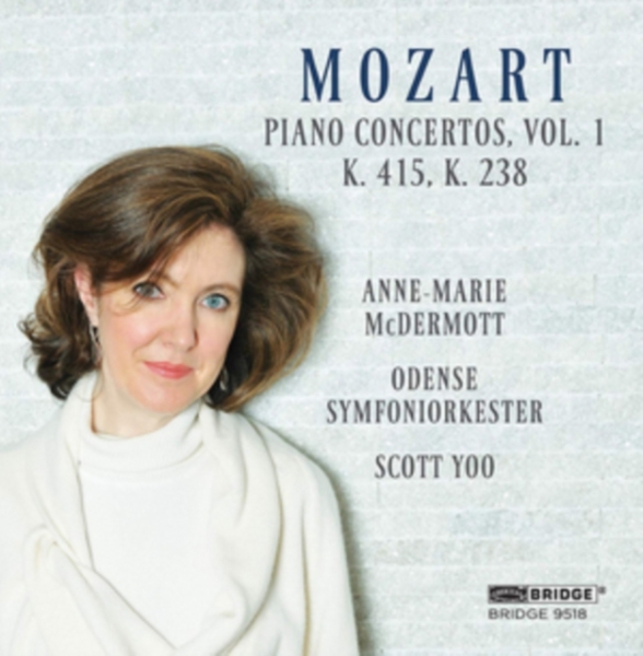 Mcdermott Anne-Marie/Odense Symfoniorkes - Mozart Piano Concertos K415 & K238 in der Gruppe CD / Klassiskt bei Bengans Skivbutik AB (3995986)