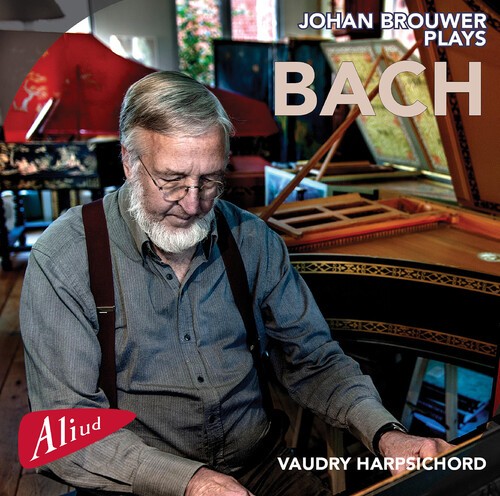 Brouwer Johan - Johan Brouwer Plays Bach in der Gruppe CD / Klassiskt bei Bengans Skivbutik AB (3995989)