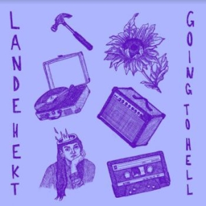 Hekt Lande - Going To Hell (Pink Vinyl) in der Gruppe VINYL / Svensk Folkmusik bei Bengans Skivbutik AB (3996464)