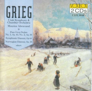 Grieg Edvard - Works For Orchestra in der Gruppe CD bei Bengans Skivbutik AB (3996718)