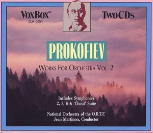 Prokofiev Sergei - Works For Orchestra, Vol. 2 in der Gruppe CD bei Bengans Skivbutik AB (3996719)