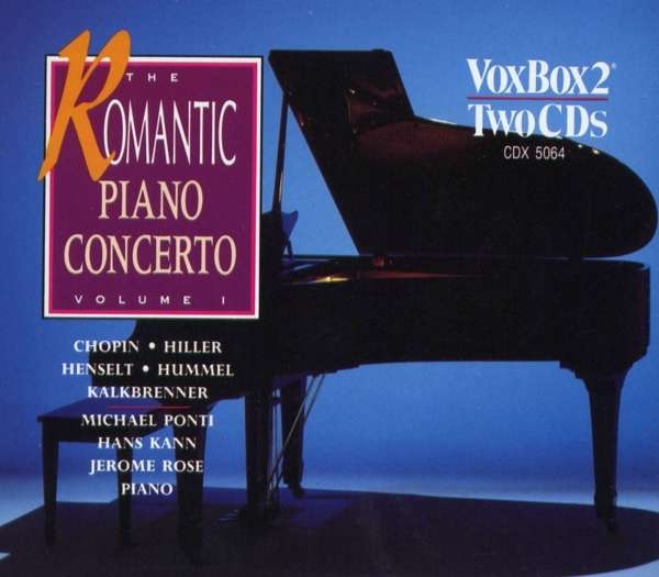 Various - Romantic Piano Concerto, Vol. 1 in der Gruppe CD / Bestseller bei Bengans Skivbutik AB (3996726)
