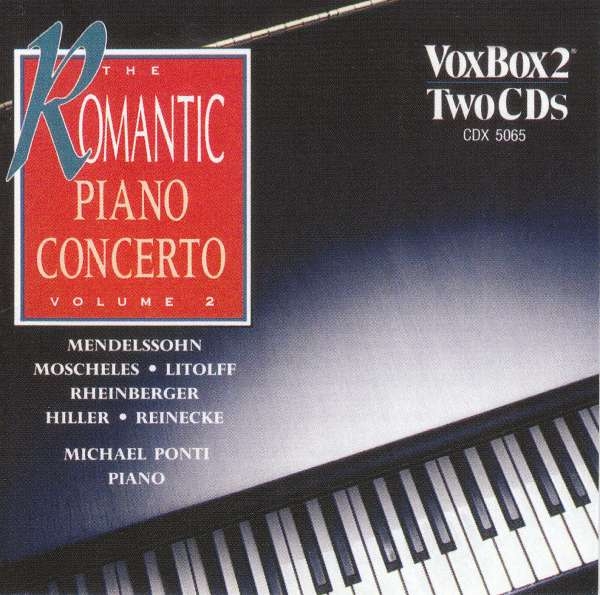 Various - Romantic Piano Concerto, Vol. 2 in der Gruppe CD / Bestseller bei Bengans Skivbutik AB (3996727)