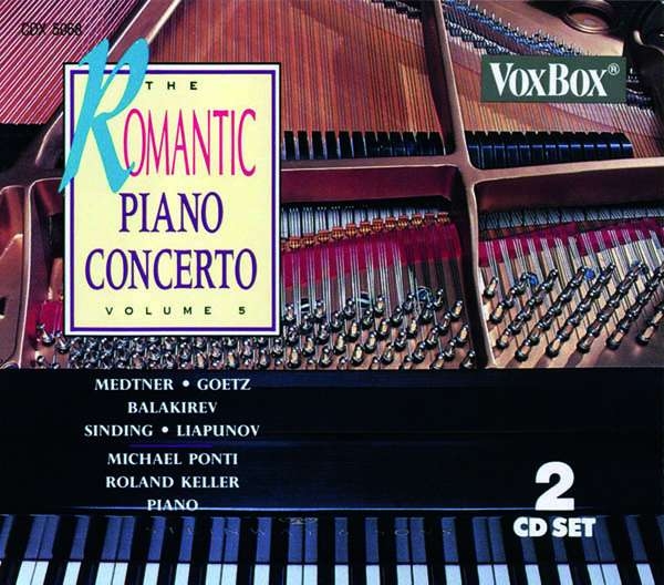 Various - Romantic Piano Concerto, Vol. 5 in der Gruppe CD / Bestseller bei Bengans Skivbutik AB (3996729)