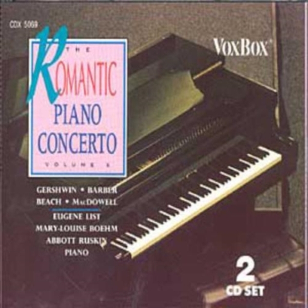 Various - Romantic Piano Concerto, Vol. 6 in der Gruppe CD / Bestseller bei Bengans Skivbutik AB (3996730)