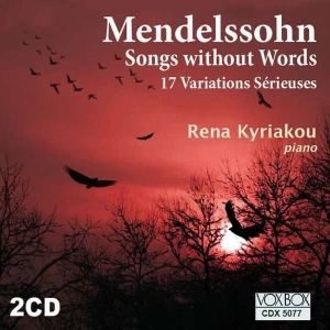 Mendelssohn Felix - Songs Without Words in der Gruppe CD bei Bengans Skivbutik AB (3996732)