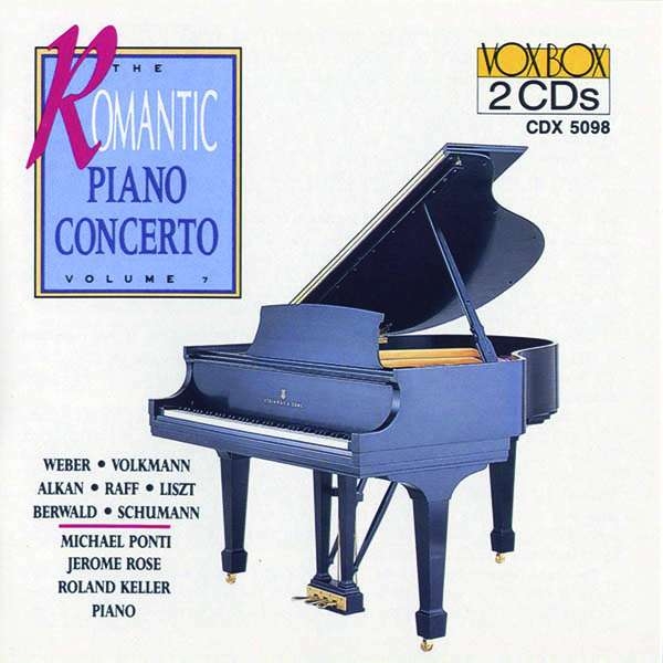 Various - Romantic Piano Concerto, Vol. 7 in der Gruppe CD / Bestseller bei Bengans Skivbutik AB (3996739)