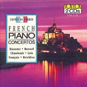 Various - French Piano Concertos in der Gruppe Externt_Lager / Naxoslager bei Bengans Skivbutik AB (3996746)