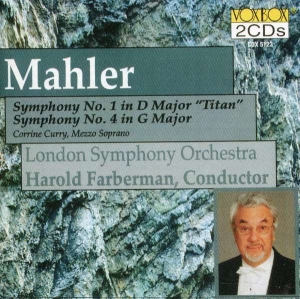 Mahler Gustav - Symphony 1 & 4 in der Gruppe CD bei Bengans Skivbutik AB (3996750)