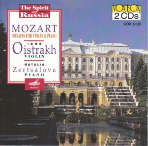 Mozart Wolfgang Amadeus - Sonatas For Violin & Piano in der Gruppe Externt_Lager / Naxoslager bei Bengans Skivbutik AB (3996751)