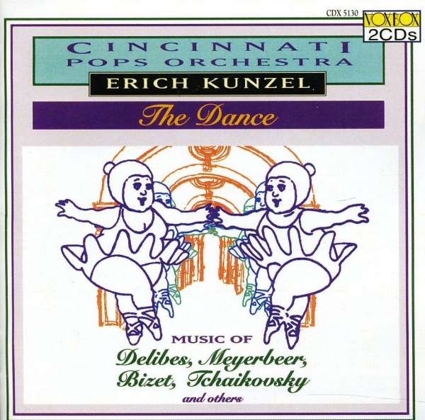 Various - The Dance - Music Of Delibes, Bizet in der Gruppe Externt_Lager / Naxoslager bei Bengans Skivbutik AB (3996752)