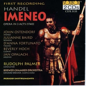 Handel George Frideric - Imeneo in der Gruppe CD bei Bengans Skivbutik AB (3996754)