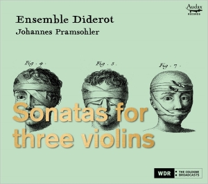 Ensemble Diderot - Sonatas For Three Violins in der Gruppe CD bei Bengans Skivbutik AB (3996910)