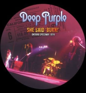 Deep Purple - She Said 'Burn! (Picture Disc) in der Gruppe VINYL / Hårdrock,Pop-Rock bei Bengans Skivbutik AB (3997046)