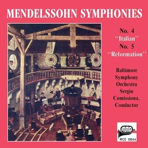 Mendelssohn Felix - Symphony No. 4 & 5 in der Gruppe CD bei Bengans Skivbutik AB (3997109)