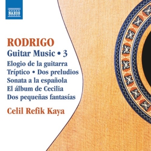 Rodrigo Joaquin - Guitar Music, Vol. 3 in der Gruppe Externt_Lager / Naxoslager bei Bengans Skivbutik AB (3997981)