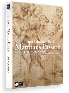 Ton Koopman & Amsterdam Baroque Orchestra - Johann Sebastian Bach: Matthaus Passion in der Gruppe Musik-DVD & Bluray bei Bengans Skivbutik AB (3998253)