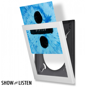 Show And Listen - White LP Flip Frame in der Gruppe CDON - Exporterade Artiklar_Manuellt / Tillbehör_Vinyl_CDON_Exporterade bei Bengans Skivbutik AB (3999808)