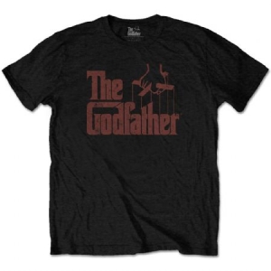 The Godfather - The Godfather Unisex Tee : Logo Brown in der Gruppe Merchandise bei Bengans Skivbutik AB (4002150r)