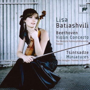 Batiashvili Lisa - Beethoven: Violin Concerto In D Minor, Op. 61 - Tsintsadze: Miniatures in der Gruppe CD bei Bengans Skivbutik AB (4002986)