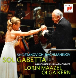 Gabetta Sol - Shostakovich Cello Concerto No. 1 / Rachmaninov Sonata For Cello And Piano Op. 19 in der Gruppe CD / Klassiskt,Övrigt bei Bengans Skivbutik AB (4003340)