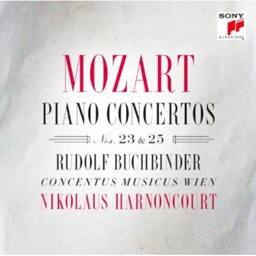Harnoncourt Nikolaus & Rudolf Buchbinder - Mozart: Piano Concertos Nos. 23 & 25 in der Gruppe CD / Klassiskt bei Bengans Skivbutik AB (4003387)