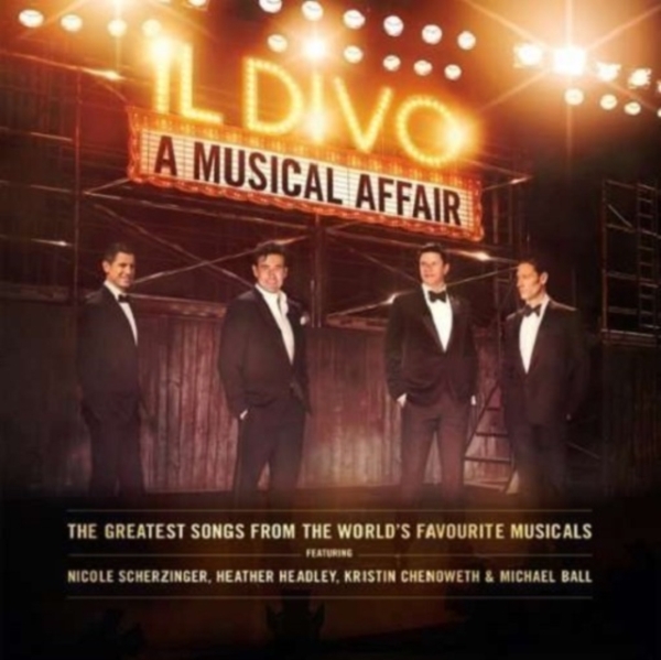 Il Divo - A Musical Affair in der Gruppe CD / Bestseller bei Bengans Skivbutik AB (4003515)