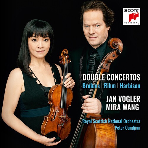 Vogler Jan - Brahms, Rihm, Harbison: Double Concertos in der Gruppe CD / Klassiskt bei Bengans Skivbutik AB (4006917)